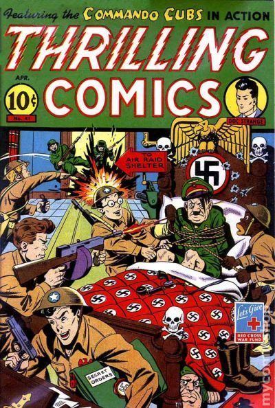 Thrilling Comics Thrilling Comics 194051 BetterNedorStandard comic books