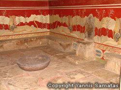 Throne Room, Knossos Knossos throne room