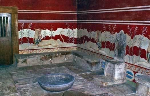 Throne Room, Knossos KnossosThe West Wing