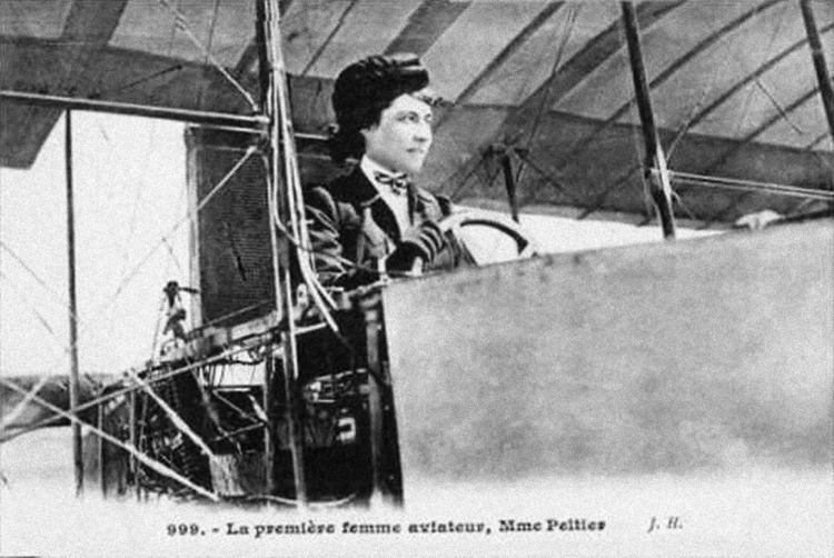 Therese Peltier Thrse Peltier the First Woman Pilot HistoricWings