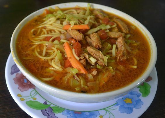 Thukpa Thukpa Spicy Noodle Soup A stple dish in the mountains For full