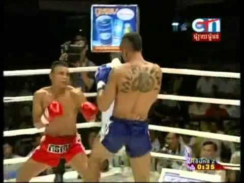 Thun Sophea Thun Sophea Vs Thiago Teixeira Brazilian boxer YouTube