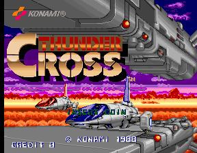 Thunder Cross (video game) Thunder Cross Videogame by Konami