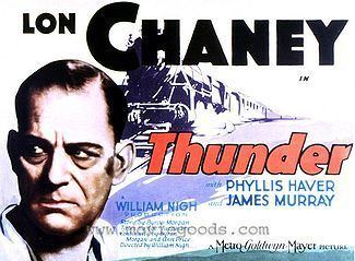Thunder (film) movie poster