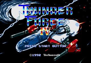 Thunder Force IV Thunder Force IV