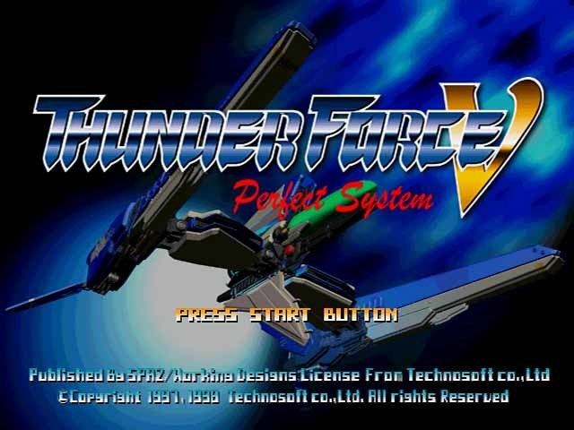 Thunder Force V Thunder Force V Perfect System U ISO lt PSX ISOs Emuparadise