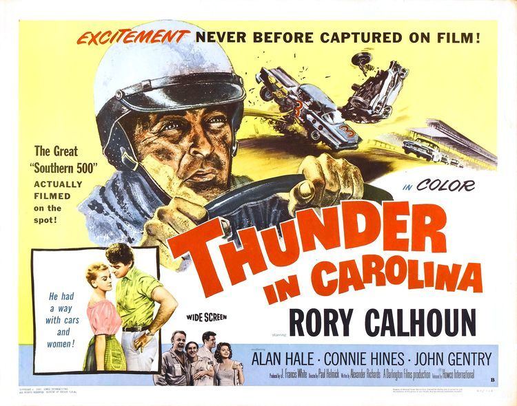 Poster for Thunder in Carolina 1960 USA Wrong Side of the Art