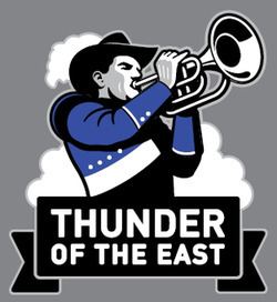 Thunder of the East Marching Band httpsuploadwikimediaorgwikipediaenthumbb