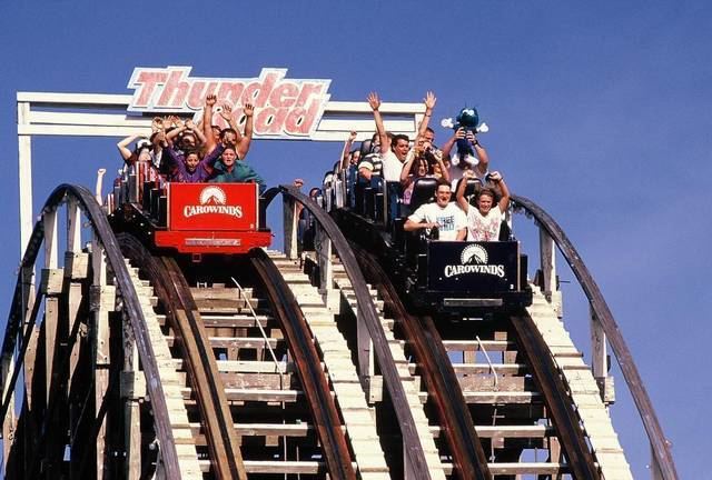 Thunder Road (roller coaster) Carowinds closing Thunder Road roller coaster The Charlotte Observer