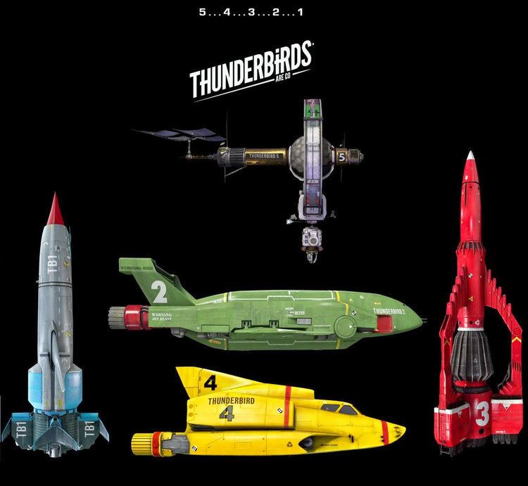 Thunderbirds machines Thunderbird 2 The Minimum Effort
