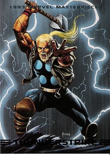 Thunderstrike (Eric Masterson) ThunderstrikeEric vs Korg Battles Comic Vine