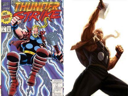 Thunderstrike (Eric Masterson) Personajes que usaron el martillo de Thor Thunderstrike Eric