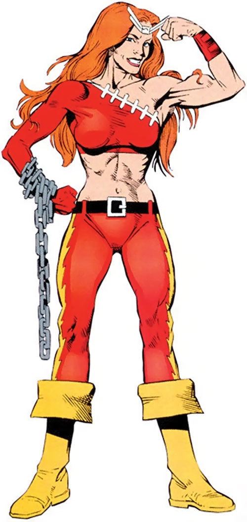 Thundra Thundra Marvel Comics Fantastic Four character Femizon