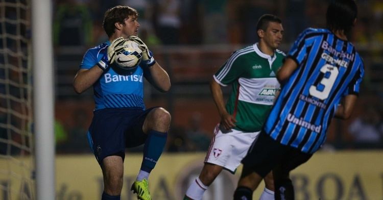 Tiago Machowski Goleiro do Grmio assaltado prximo ao estdio Olmpico