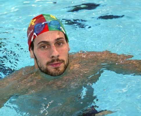 Tiago Venâncio Nadador Tiago Venncio preparase em Madrid para os Jogos Olmpicos