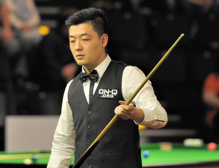 Tian Pengfei FileTian Pengfei at Snooker German Masters Martin Rulsch