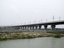 Tianjin Grand Bridge httpsuploadwikimediaorgwikipediacommonsthu