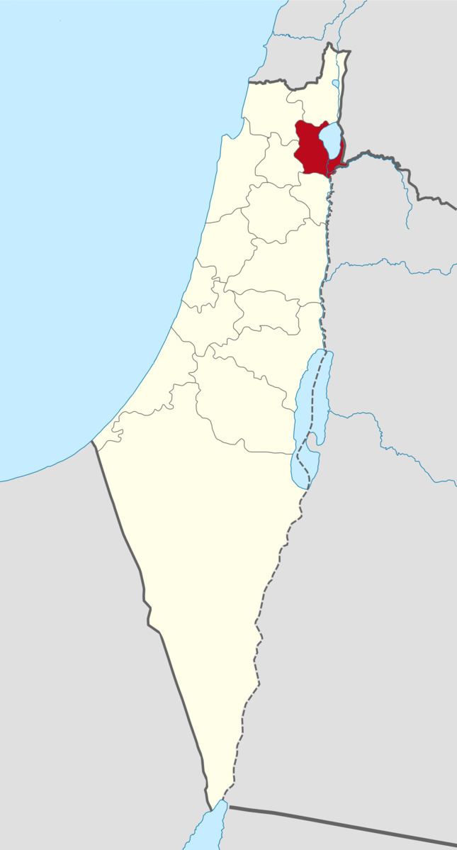 Tiberias Subdistrict, Mandatory Palestine