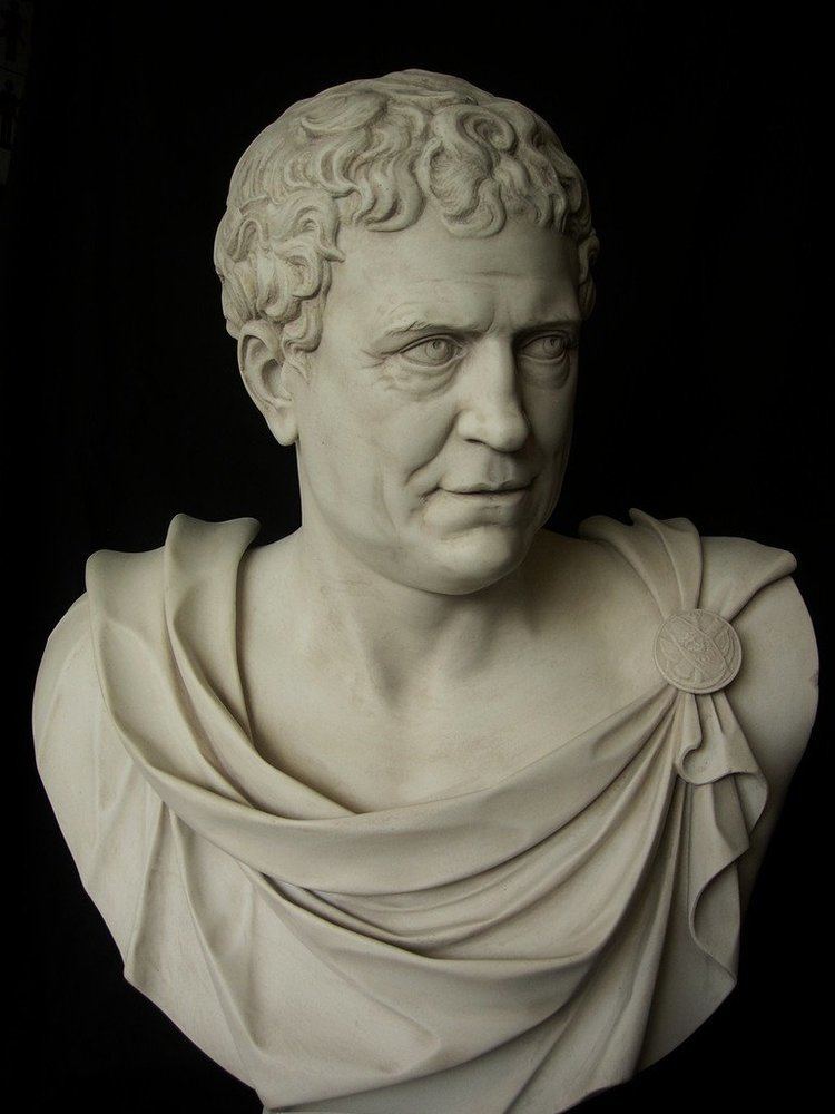 Tiberius Gracchus Marble Sculpture by Sculptured Arts Studio Tiberius