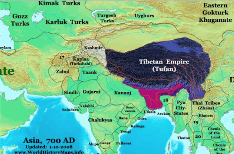 Tibetan Empire Shamsibala and The Historical Shambhala Kingdom Tibetan Empire