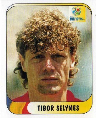 Tibor Selymes ROMANIA Tibor Selymes 135 MERLIN UEFA Euro 96 England