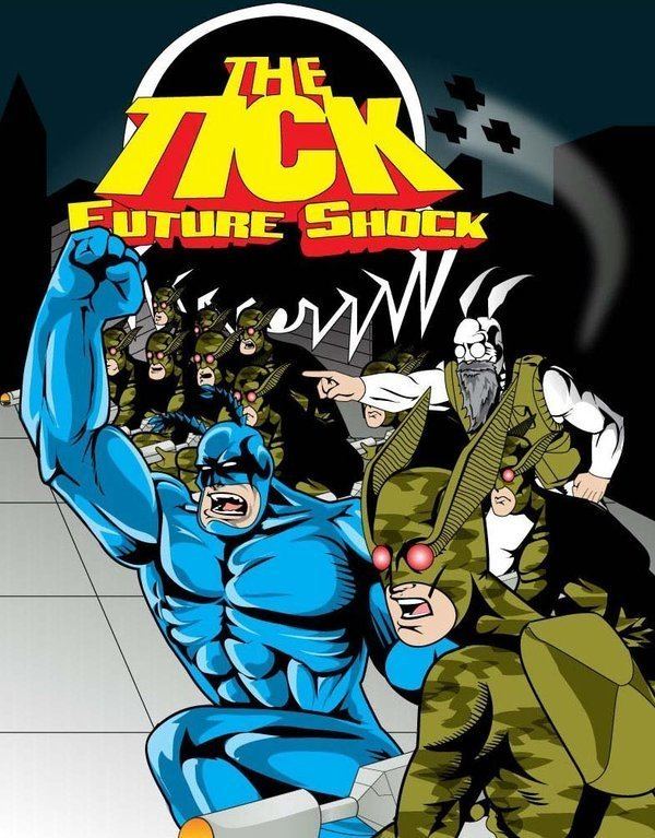 Tick (comics) The Tick Future Shock Comic Proposal Ironic Iconic Studios