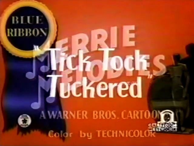 Looney Tunes Tick Tock Tuckered 1944 Video Dailymotion