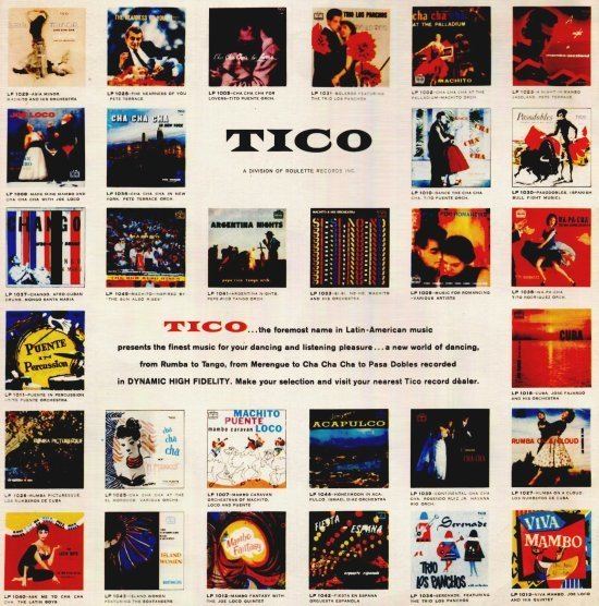 Tico Records wwwspectropopcomtico550TICOLPinnerjpg