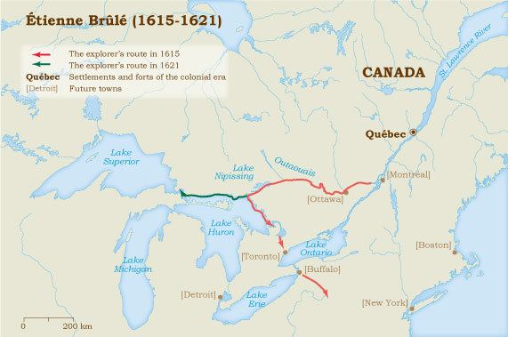 Étienne Brûlé tienne Brl 16151621 Virtual Museum of New France