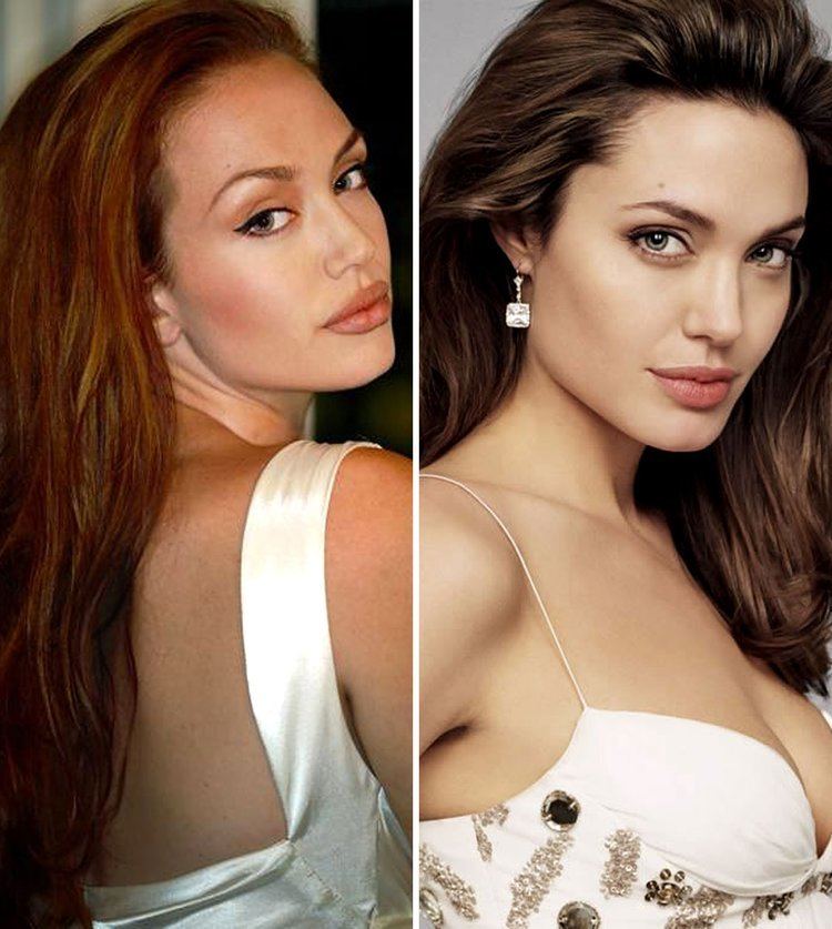 Tiffany Claus Tiffany Claus vs Angelina Jolie Tiffany Claus Angelina 1