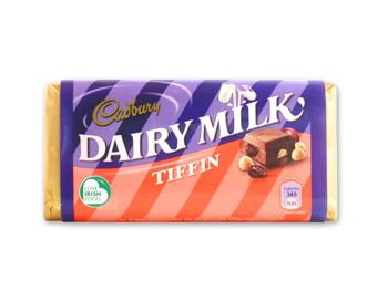 Tiffin (confectionery) Cadburys Tiffin Chocolate Bar 50g YourIrishShopcom