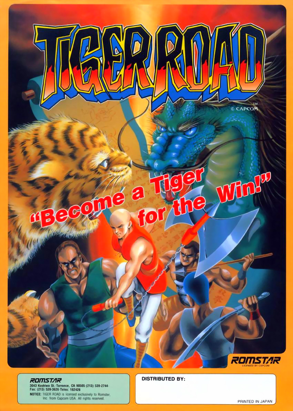 Tiger Road Play Tiger Road Coin Op Arcade online Play retro games online at