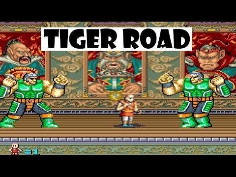 Tiger Road Tiger Road arcade Longplay with 1 credit 1 coin YouTube