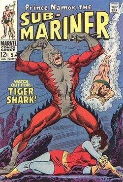 Tiger Shark (Marvel Comics) Tiger Shark Marvel Comics Wikipedia