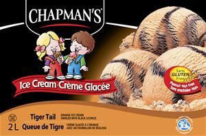Tiger tail ice cream The Ice Cream Depot LTD Chapmans Original Ice Cream