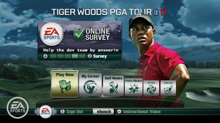 Tiger Woods PGA Tour 11 Tiger Woods PGA Tour 11