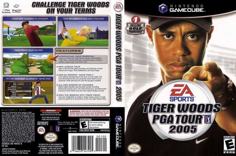 Tiger Woods PGA Tour 2005 Tiger Woods PGA Tour 2005 Disc 2 ISO GCN ISOs Emuparadise