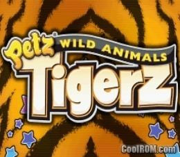 Tigerz Petz Wild Animals Tigerz ROM Download for Nintendo DS NDS