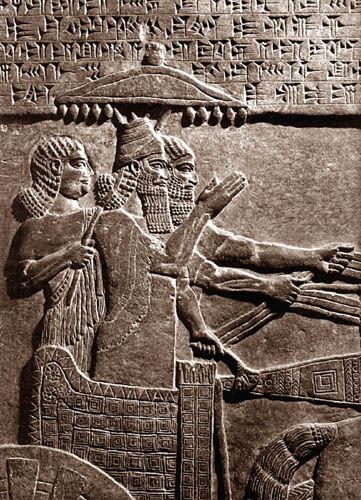 Tiglath-Pileser III Ancient Replicas Relief of TiglathPileser III in Chariot