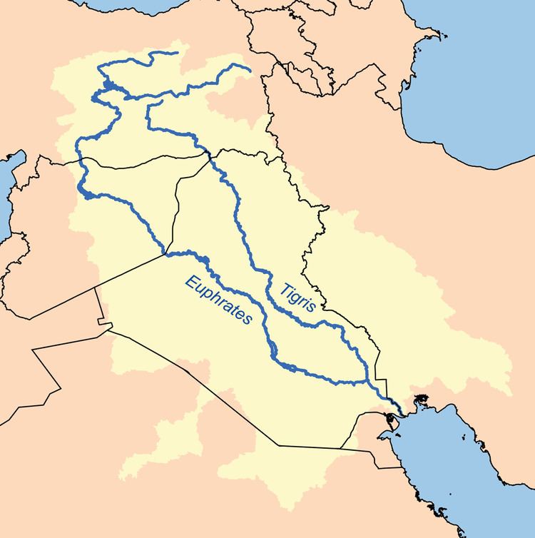 Tigris–Euphrates river system TigrisEuphrates river system Wikipedia