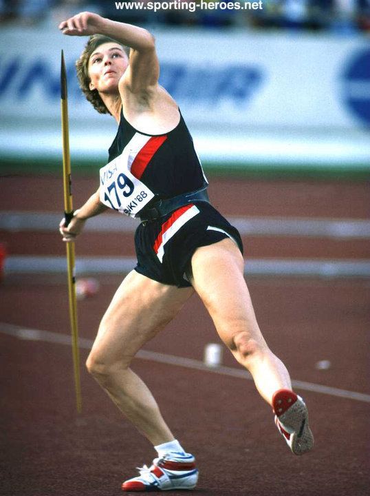 Tiina Lillak Tiina LILLAK Javelin silve rmedal at 1984 Olympic Games
