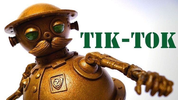 Tik-Tok (Oz) TIKTOK Return to Oz Custom Action Figure YouTube