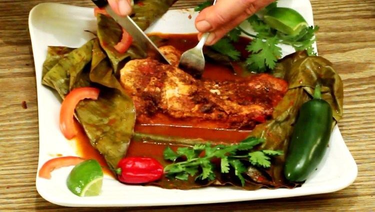 Tikin Xic Spicy Mexican Style Chicken Tikin Xic Baked In Banana Leaves YouTube