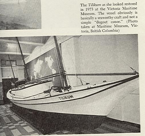Tilikum (boat) The Circumnavigators by Don Holm Chapter 2