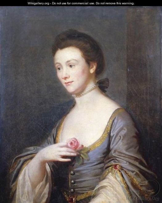 Tilly Kettle Portrait Of A Lady Tilly Kettle WikiGalleryorg the