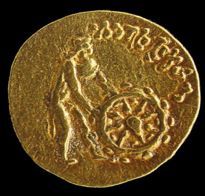 Tillya Tepe Buddhist coin