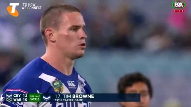 Tim Browne Tim Browne Kicking Goal From The Sideline YouTube