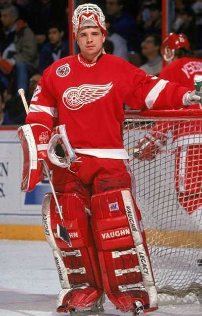 Tim Cheveldae Detroit Red Wings goaltending history Tim Cheveldae