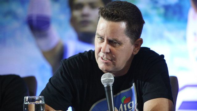 Tim Cone A new era begins as Tim Cone officially introduced as Ginebra coach