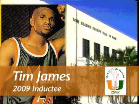 Tim James (basketball) Tim James University of Miami Sports Hall of Fame YouTube
